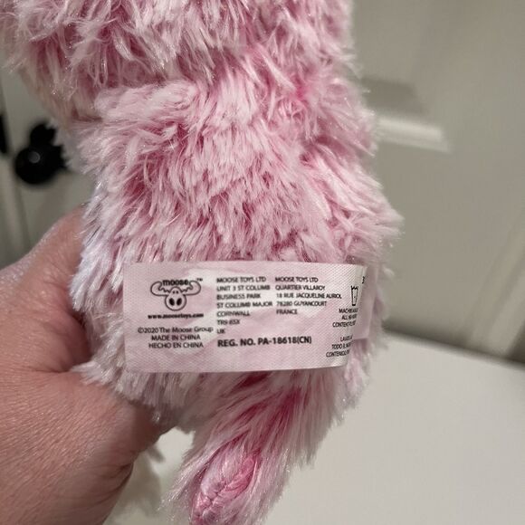 Moose Toys Scruff a Luvs Pink Fuzzy Puppy Dog Plush 2020 7" Stuffed Toy - Picture 9 of 10